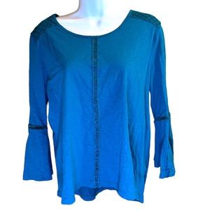 Laura Scott long sleeve blouse, LP
